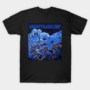 BennettBlackLight Blue Yeti T-Shirt